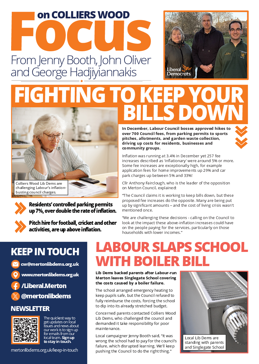 Focus on Colliers Wood, February 2026