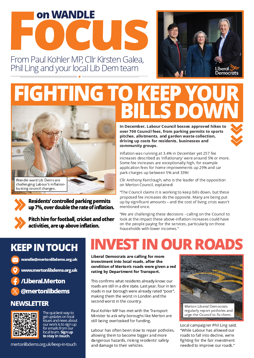 Focus on Wandle February 2026