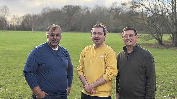 Asif Ashraf, Robert Mitchell and Richard Poole